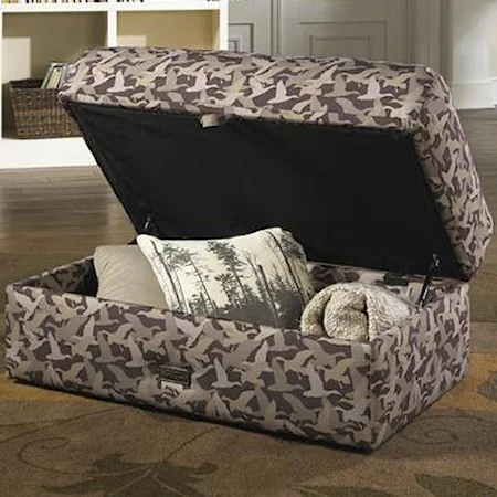 Casual Storage Ottoman